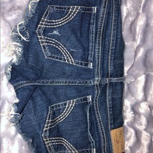 Hollister jean shorts